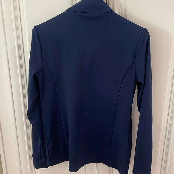 Foray Golf Front Zip insulated hybrid Light Jacket quilted vest Navy blue  Small - Picture 6 of 14